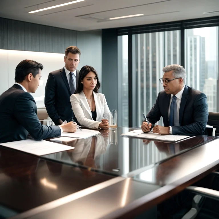 Beratungsgespräch im Büro